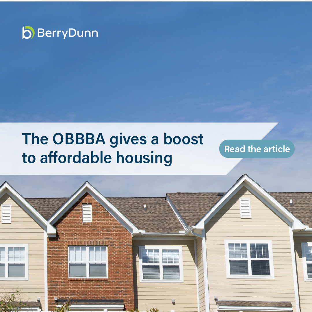 Boosting Affordable Housing: What the One Big Beautiful Bill Act Means ...