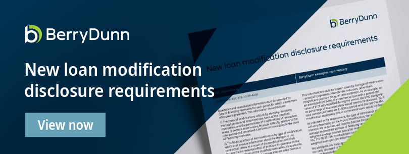 New Loan Modification Disclosure Requirements